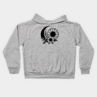 Sunflower Moon Kids Hoodie